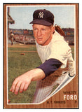 1962 Topps Baseball #310 Whitey Ford Yankees EX-MT 529167