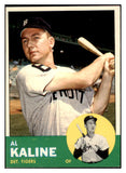 1963 Topps Baseball #025 Al Kaline Tigers EX-MT 529191