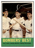 1963 Topps Baseball #173 Mickey Mantle Bobby Richardson EX-MT 529193