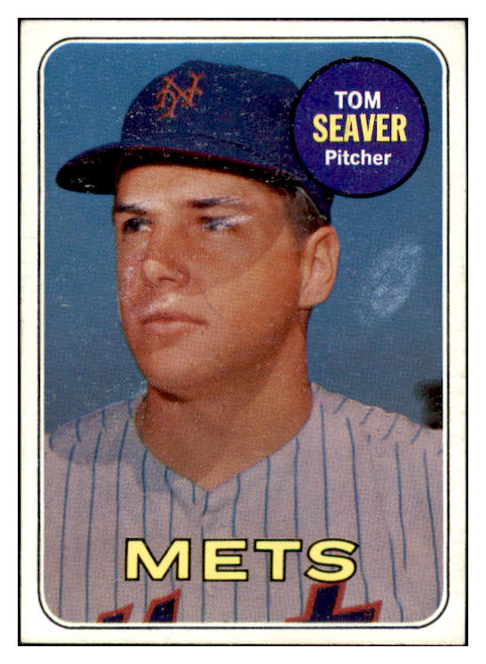 1969 Topps Baseball #480 Tom Seaver Mets EX-MT 529202