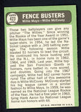 1967 Topps Baseball #423 Willie Mays Willie McCovey GD-VG 529204