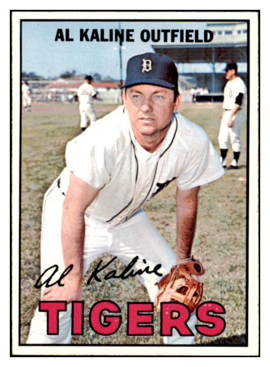 1967 Topps Baseball #030 Al Kaline Tigers EX-MT 529209