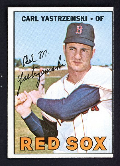 1967 Topps Baseball #355 Carl Yastrzemski Red Sox VG-EX 529224
