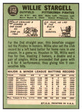 1967 Topps Baseball #140 Willie Stargell Pirates EX-MT 529227
