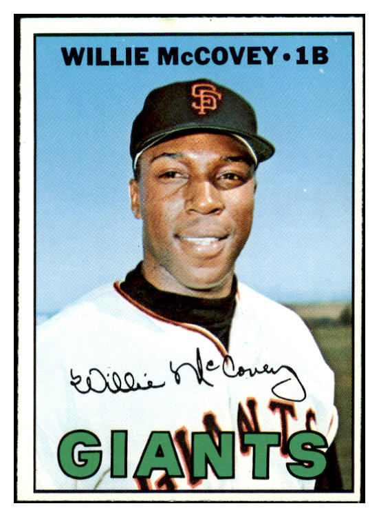 1967 Topps Baseball #480 Willie McCovey Giants EX-MT 529229