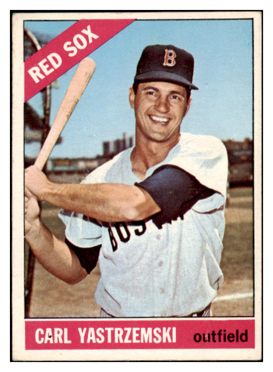 1966 Topps Baseball #070 Carl Yastrzemski Red Sox VG-EX 529236