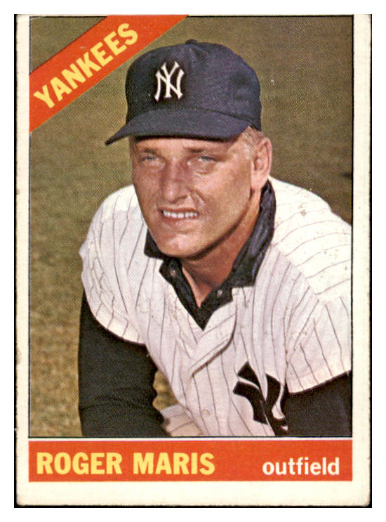 1966 Topps Baseball #365 Roger Maris Yankees VG-EX 529238