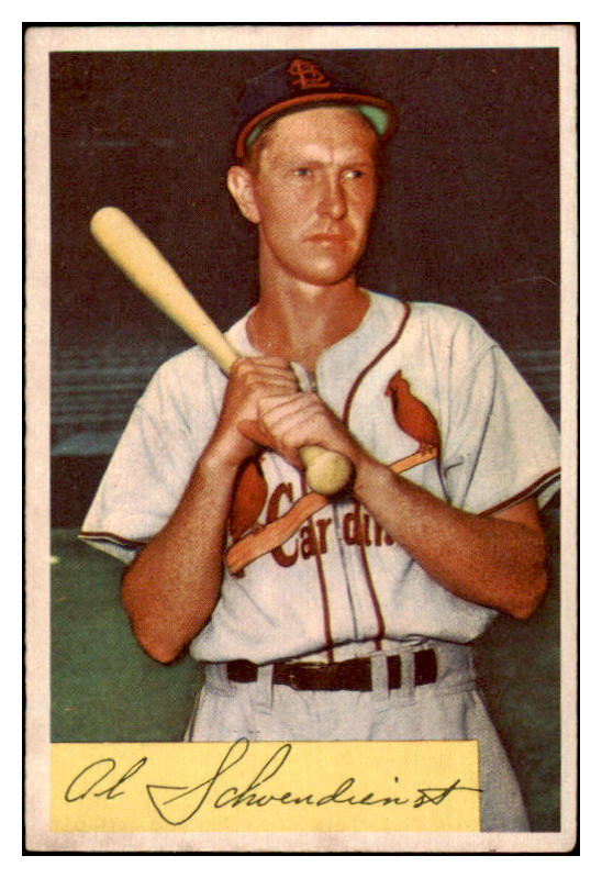 1954 Bowman Baseball #110 Red Schoendienst Cardinals VG-EX 529243