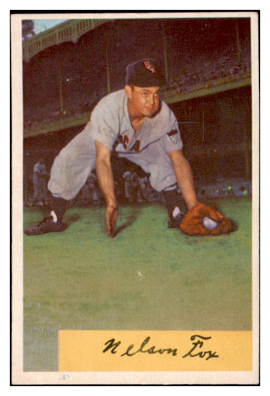 1954 Bowman Baseball #006 Nellie Fox White Sox EX-MT 529248
