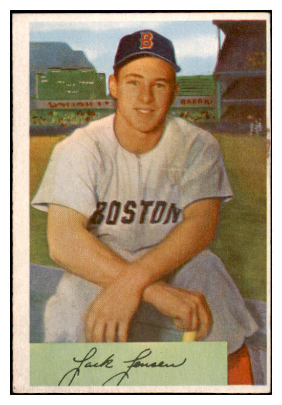 1954 Bowman Baseball #002 Jackie Jensen Red Sox VG 529251