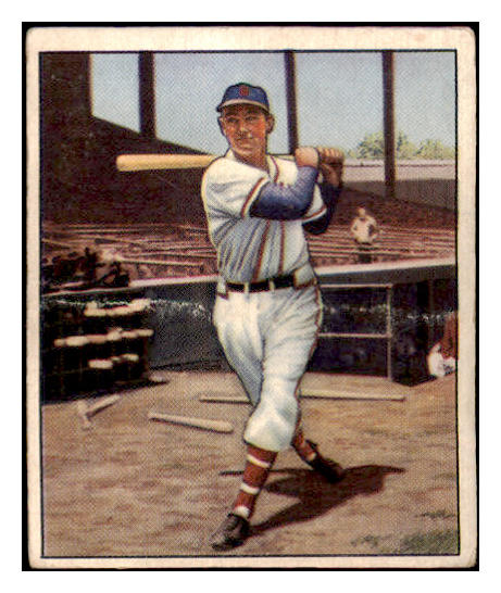 1950 Bowman Baseball #020 Bob Elliott Braves VG-EX 529257