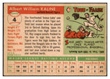 1955 Topps Baseball #004 Al Kaline Tigers EX 529263