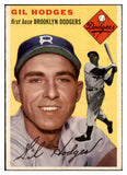 1954 Topps Baseball #102 Gil Hodges Dodgers EX-MT 529265