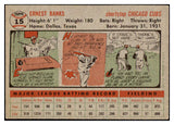 1956 Topps Baseball #015 Ernie Banks Cubs EX-MT Gray 529279