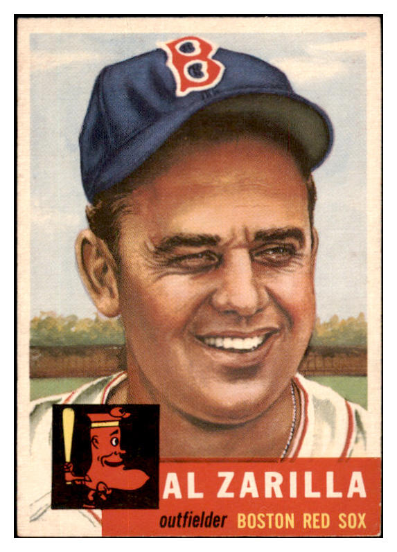 1953 Topps Baseball #181 Al Zarilla Red Sox EX-MT 529300