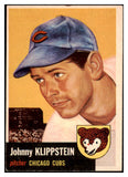 1953 Topps Baseball #046 Johnny Klippstein Cubs EX-MT 529308