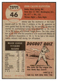 1953 Topps Baseball #046 Johnny Klippstein Cubs EX-MT 529308