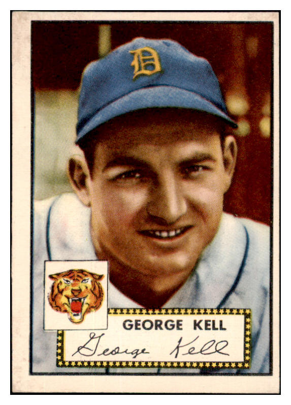 1952 Topps Baseball #246 George Kell Tigers GD-VG undersized 529312