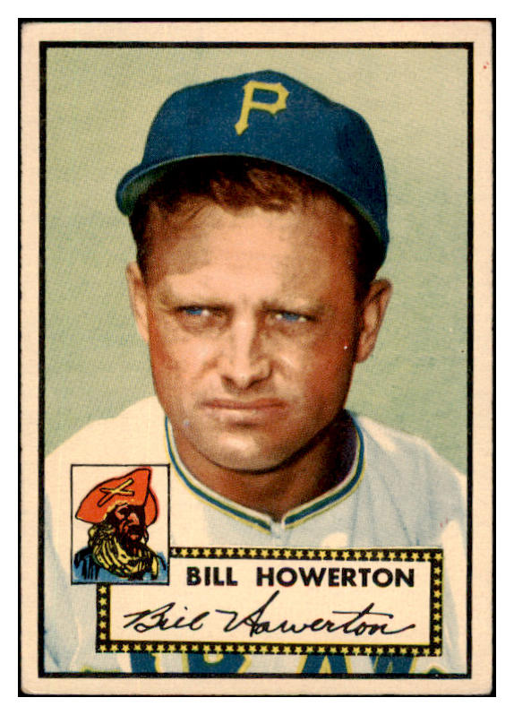 1952 Topps Baseball #167 Bill Howerton Pirates VG-EX 529331