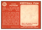 1958 Topps Football #055 Duane Putnam Rams NR-MT 529483