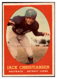 1958 Topps Football #070 Jack Christiansen Lions NR-MT 529493