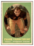 1958 Topps Football #077 Frank Varrichione Steelers NR-MT 529497