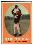 1958 Topps Football #080 Harlon Hill Bears NR-MT 529500