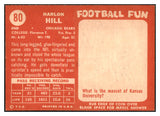 1958 Topps Football #080 Harlon Hill Bears NR-MT 529500