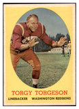1958 Topps Football #097 Torgy Torgeson Washington NR-MT 529511