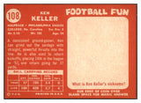 1958 Topps Football #108 Ken Keller Eagles EX-MT 529519