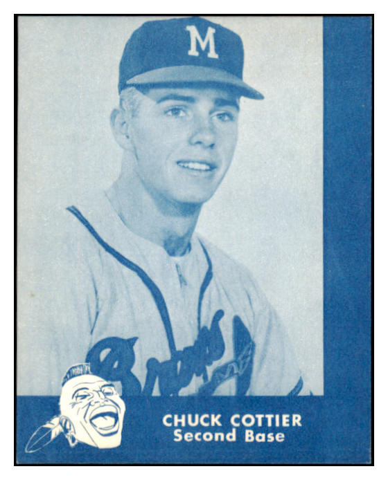 1960 Lake To Lake Chuck Cotter Braves EX-MT 529539