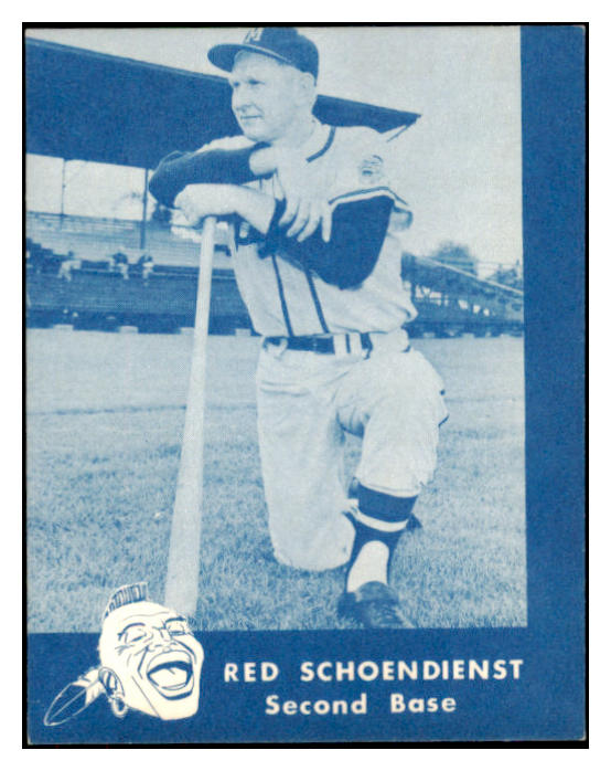 1960 Lake To Lake Red Schoendienst Braves EX-MT 529556
