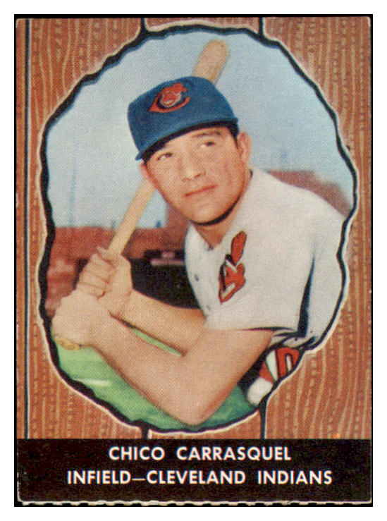 1958 Hires #011 Chico Carrasquel Indians EX No Tab 529557