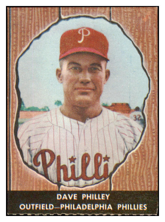 1958 Hires #012 Dave Philley Phillies NR-MT No Tab 529558
