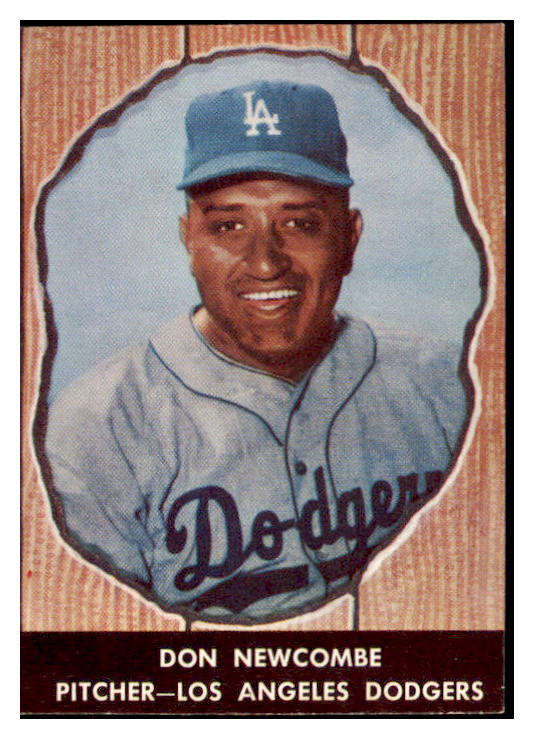 1958 Hires #013 Don Newcombe Dodgers EX-MT No Tab 529560