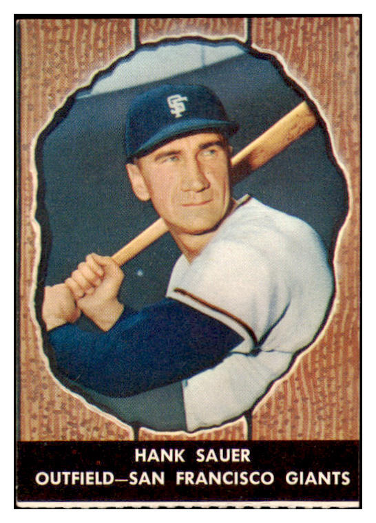 1958 Hires #049 Hank Sauer Giants NR-MT No Tab 529591