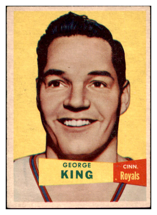 1957 Topps Basketball #006 George King Royals EX-MT 529617