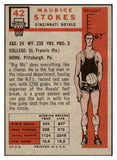 1957 Topps Basketball #042 Maurice Stokes Royals EX-MT oc 529644