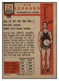 1957 Topps Basketball #074 Bob Leonard Lakers EX-MT 529673