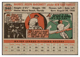 1956 Topps Baseball #340 Mickey McDermott Yankees EX-MT 529692