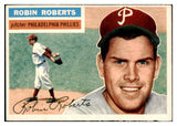 1956 Topps Baseball #180 Robin Roberts Phillies EX-MT Gray 529694
