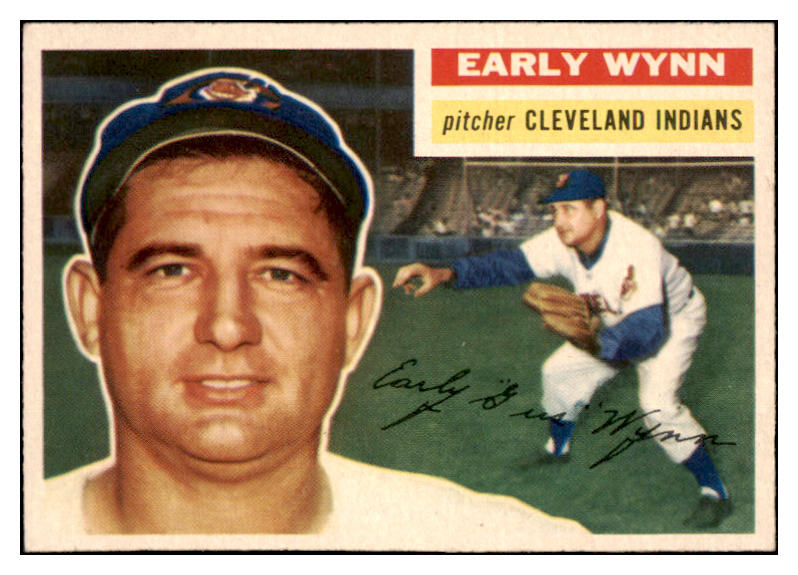 1956 Topps Baseball #187 Early Wynn Indians EX-MT 529695
