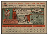 1956 Topps Baseball #208 Elston Howard Yankees EX-MT 529697