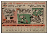 1956 Topps Baseball #165 Red Schoendienst Cardinals EX-MT Gray 529700