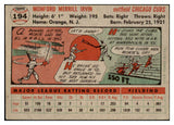 1956 Topps Baseball #194 Monte Irvin Cubs EX-MT 529705