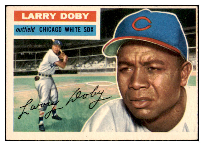 1956 Topps Baseball #250 Larry Doby White Sox EX-MT 529723