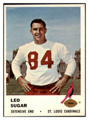 1961 Fleer Football #028 Leo Sugar Cardinals NR-MT 529750
