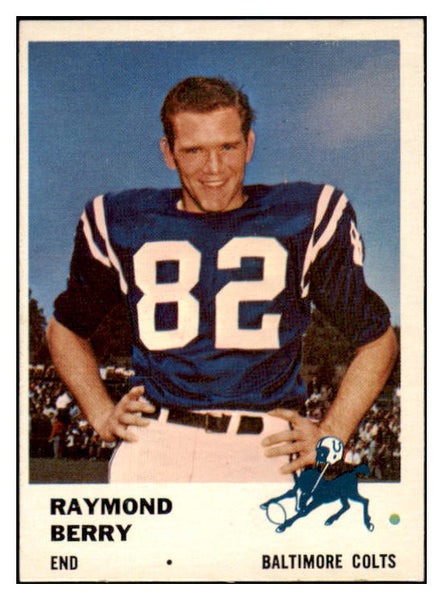 1961 Fleer Football #033 Raymond Berry Colts NR-MT 529751