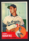 1963 Topps Baseball #210 Sandy Koufax Dodgers EX-MT 529801