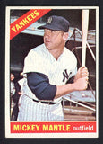 1966 Topps Baseball #050 Mickey Mantle Yankees EX 529802